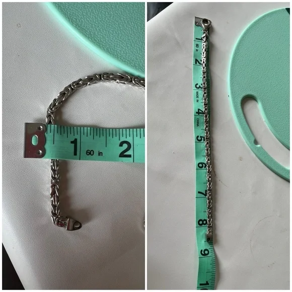 Bracelet for men’s made in Italy 925 - Picture 3 of 8